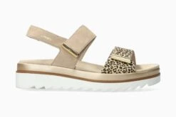 Mephisto Dominica - Light Sand Leopard(Dominica Light Sand Leopard)