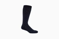 Mephisto Herringbone Sock - Black(Herringbone Sock Black)